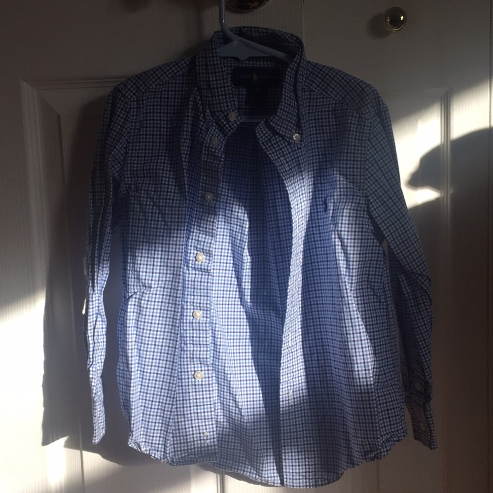 2 Boy’s Ralph Lauren Button Down Shirts - Size 5